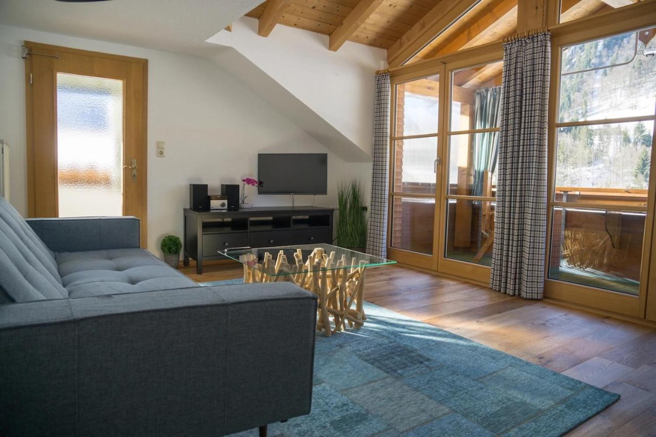Geigers Ferienhaus Tiefenbach bei Oberstdorf Eksteriør bilde