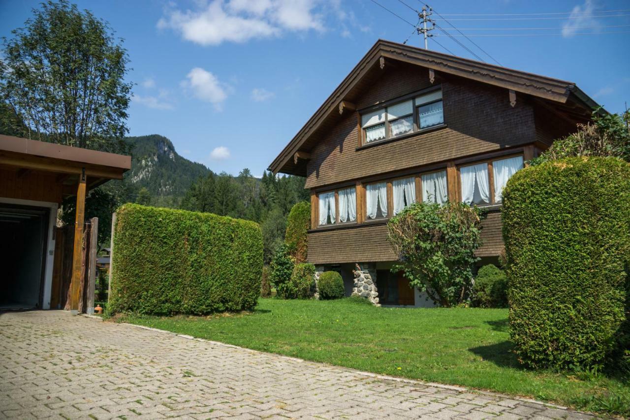 Geigers Ferienhaus Tiefenbach bei Oberstdorf Eksteriør bilde